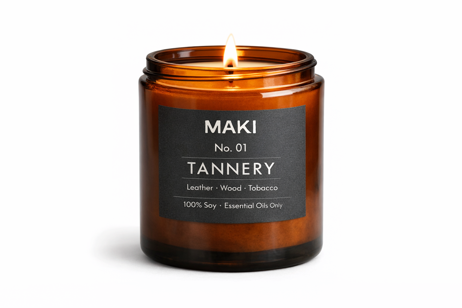 Soy Candle No. 01 - TANNERY