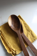 Large Hand-Carved Soup Spoon