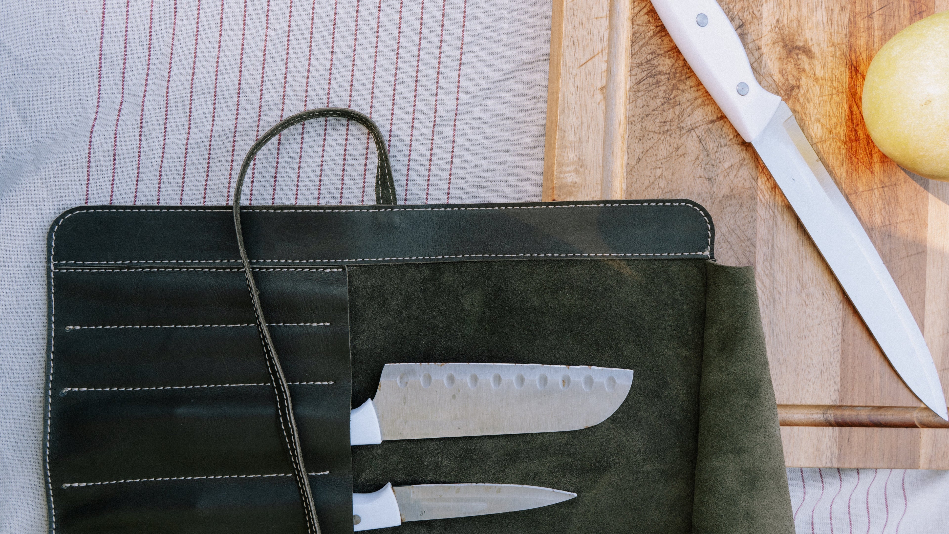 Leather Knife Roll