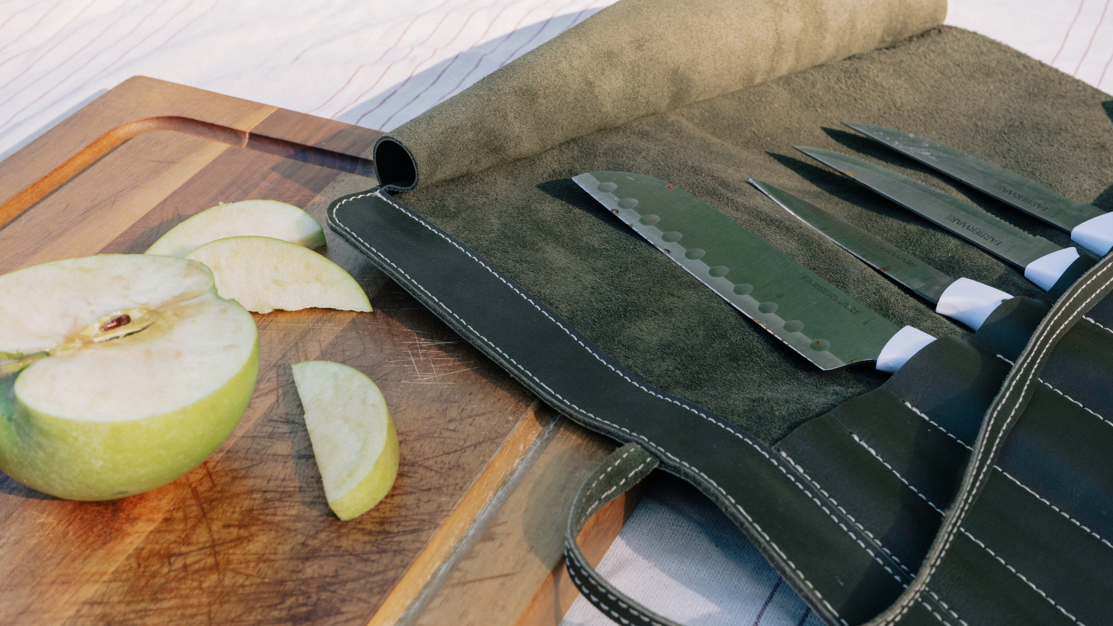 Leather Knife Roll