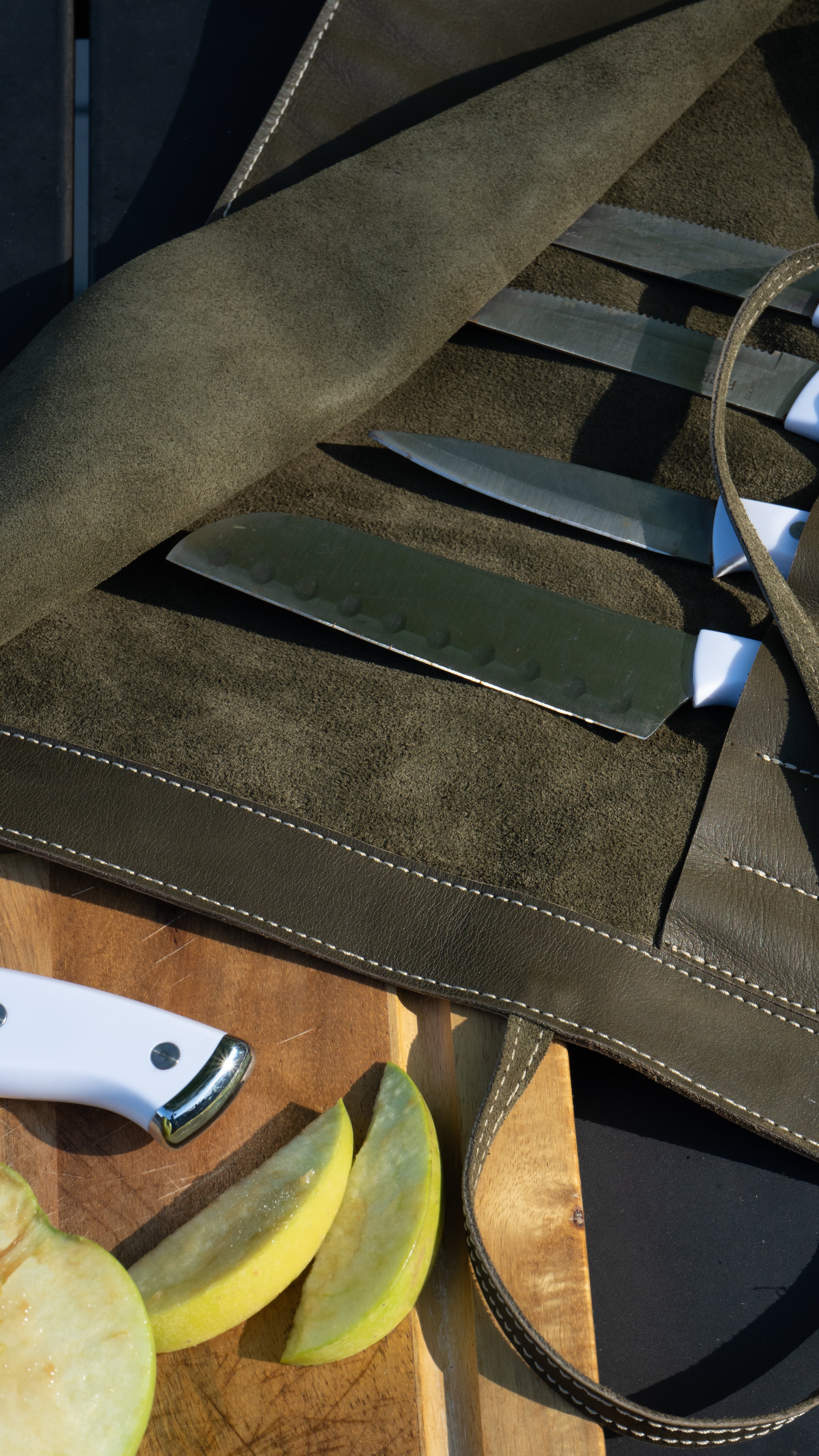 Leather Knife Roll